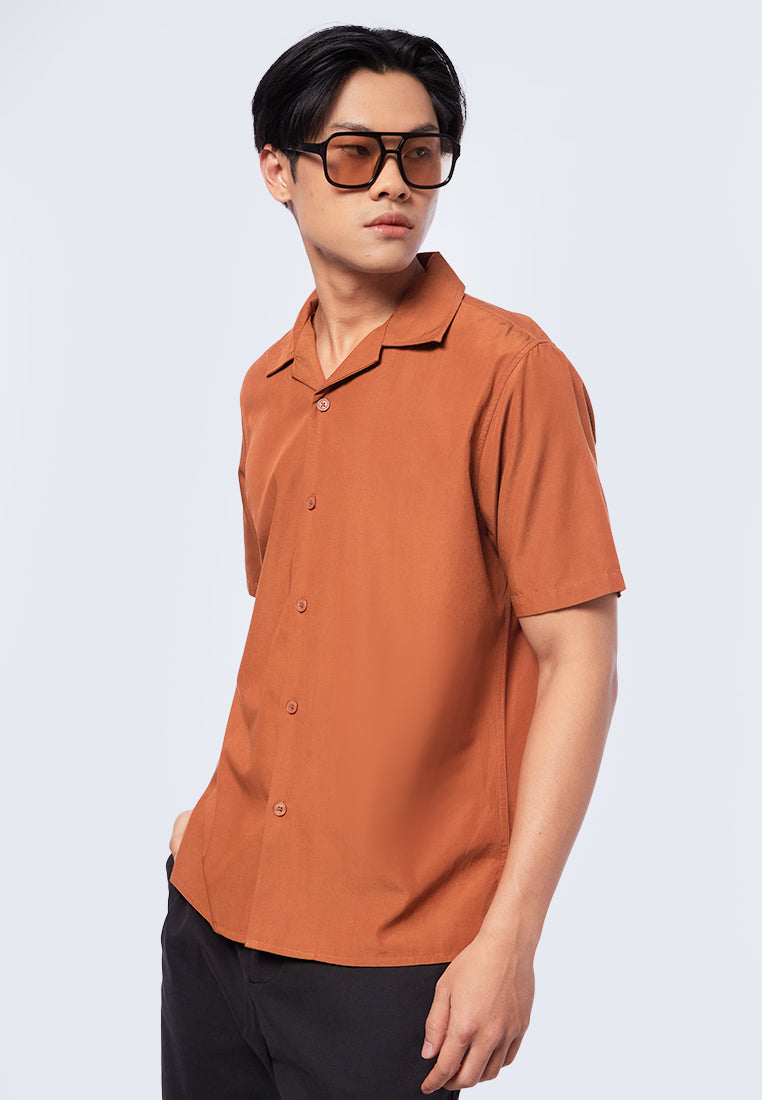Regular Fit Short Sleeve Resort Shirt