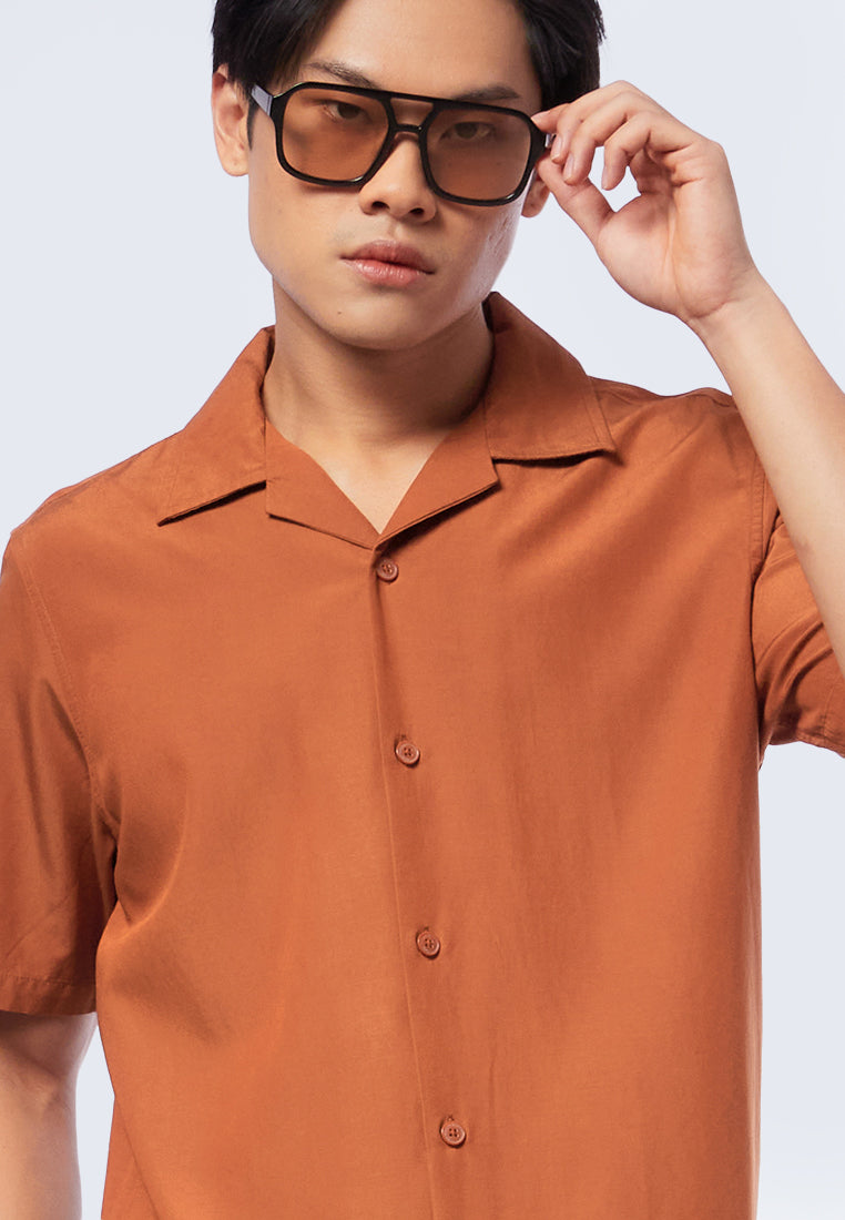 Regular Fit Short Sleeve Resort Shirt