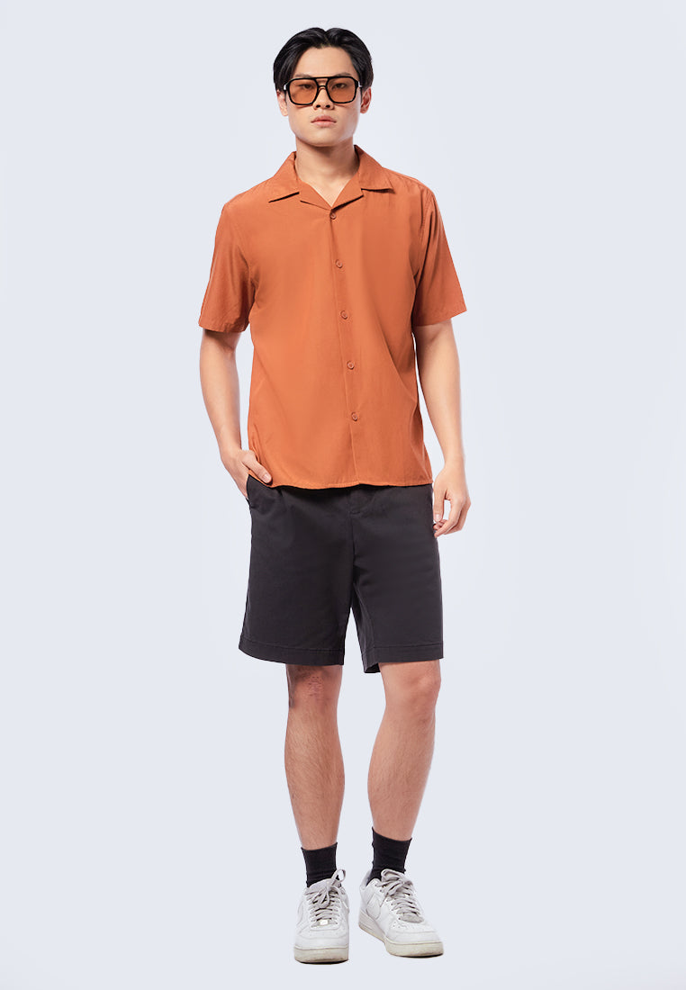 Regular Fit Short Sleeve Resort Shirt