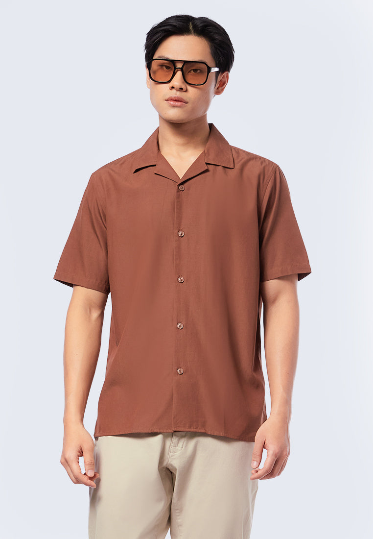 Regular Fit Short Sleeve Resort Shirt
