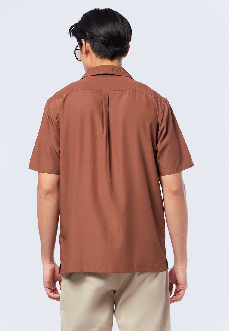 Regular Fit Short Sleeve Resort Shirt