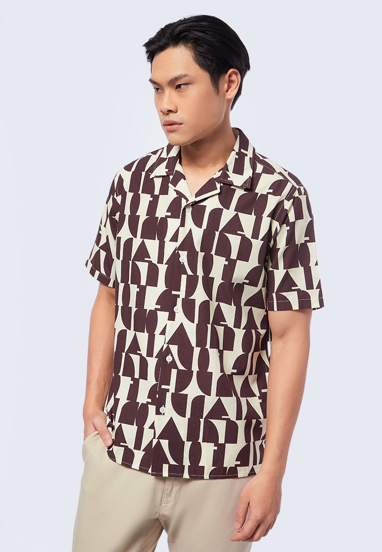 Printed Short Sleeve Resort Shirt