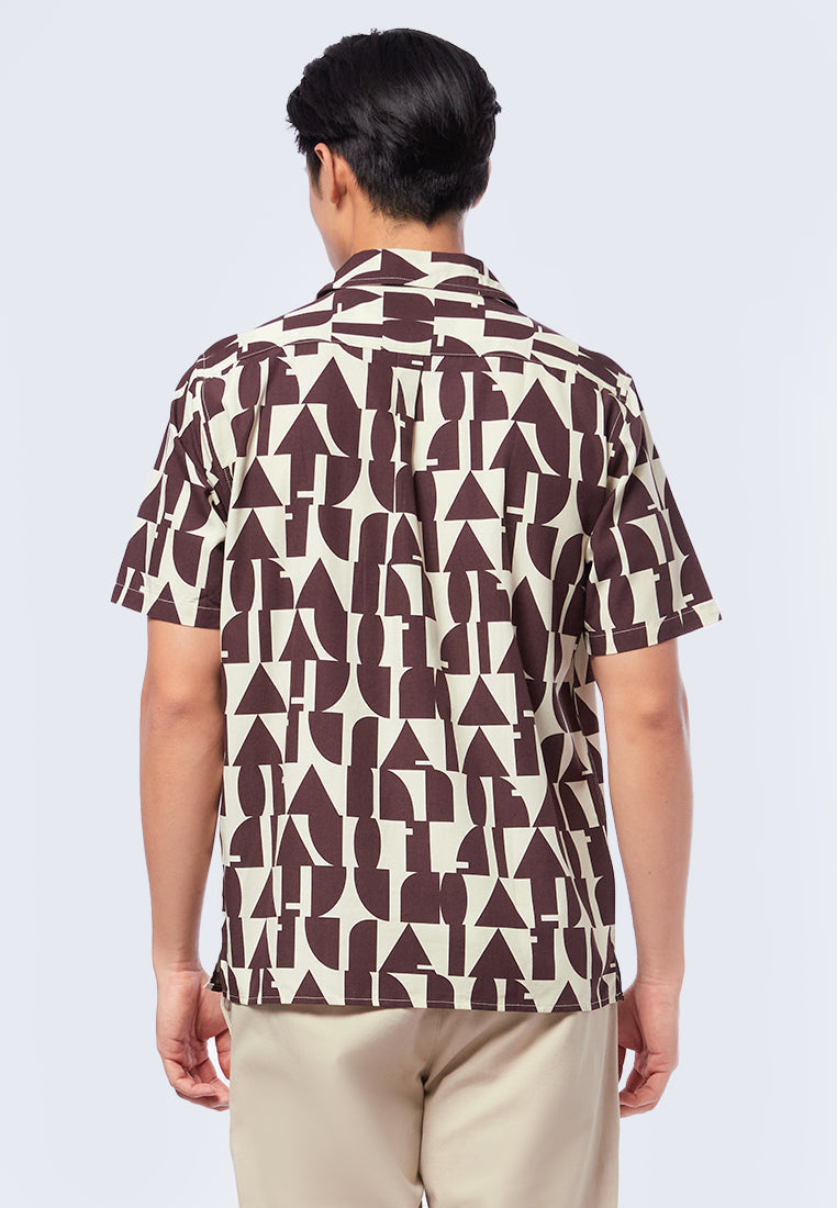 Printed Short Sleeve Resort Shirt