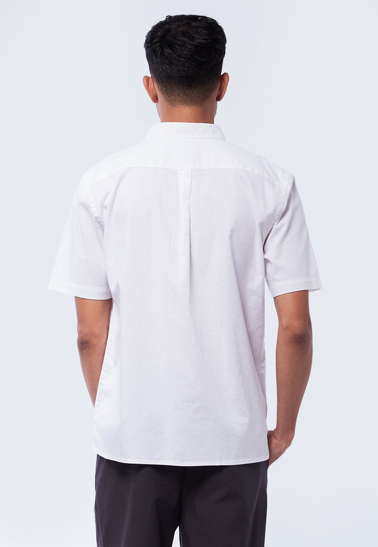 Short Sleeve Shirt with Flap Pocket