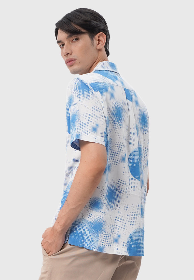 Printed Short Sleeve Resort Shirt