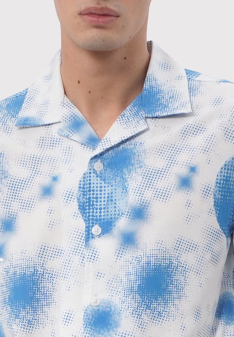 Printed Short Sleeve Resort Shirt