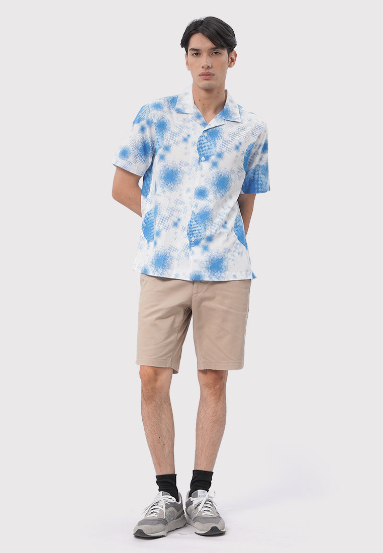 Printed Short Sleeve Resort Shirt