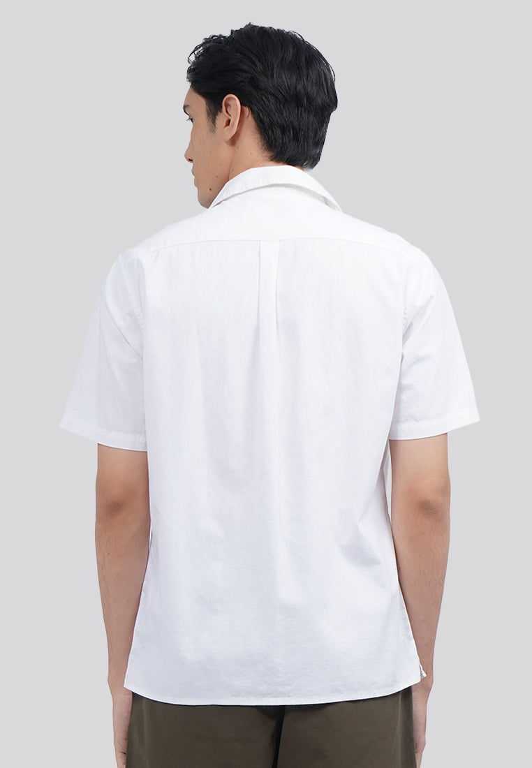 Short Sleeve Linen Resort Shirt