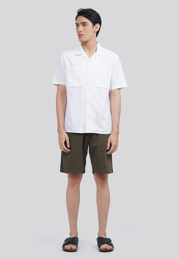 Short Sleeve Linen Resort Shirt