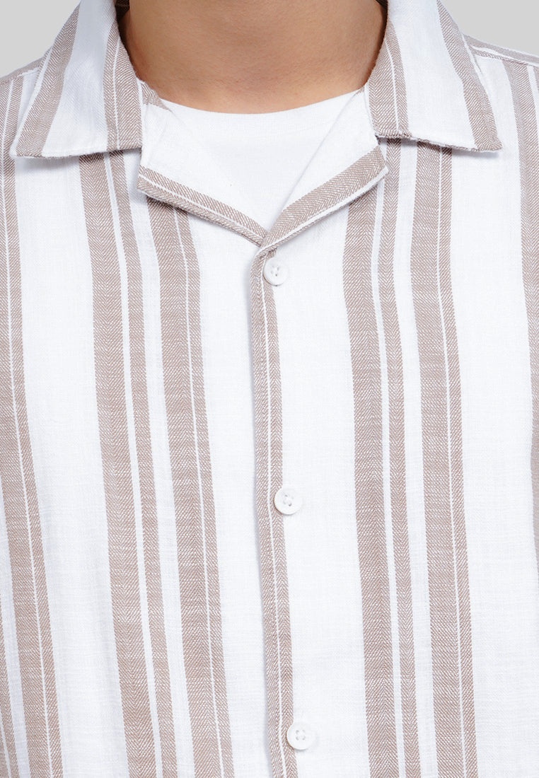 Linen Look Resort Shirt