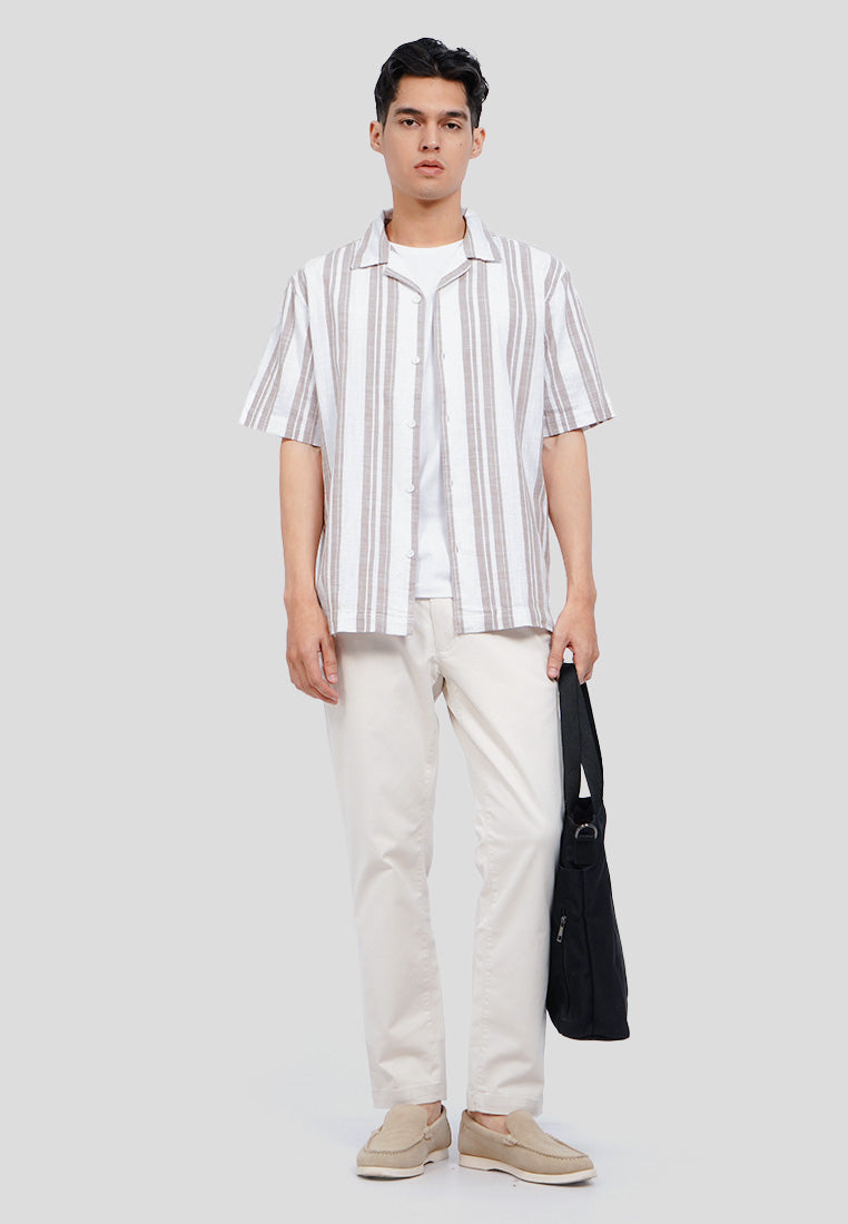 Linen Look Resort Shirt