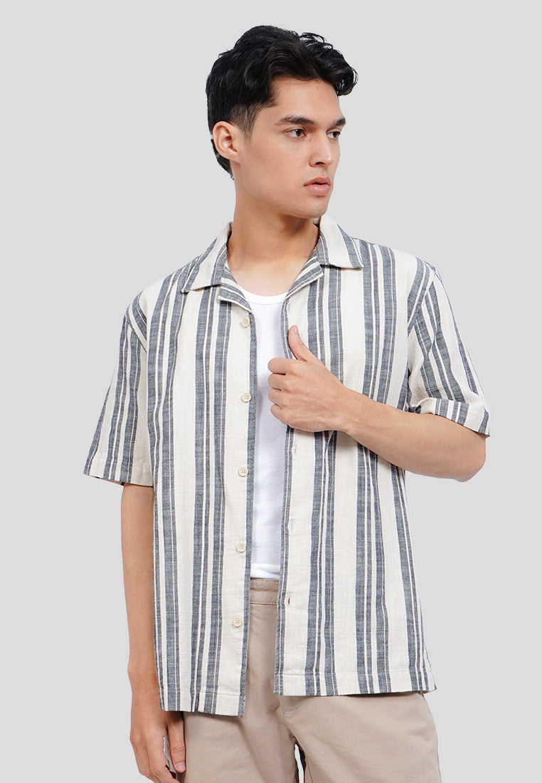Linen Look Resort Shirt