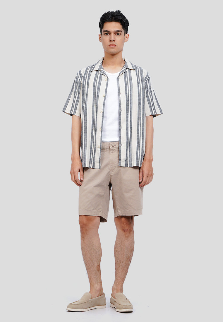 Linen Look Resort Shirt