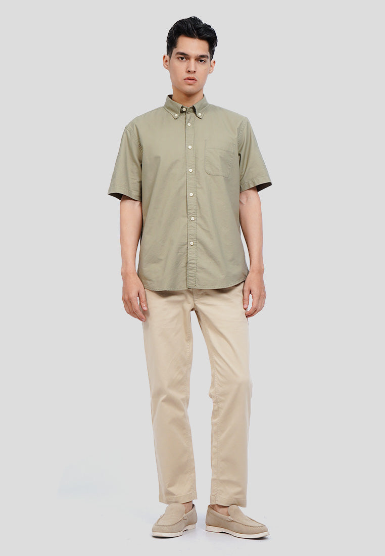 Short Sleeve Oxford Shirt