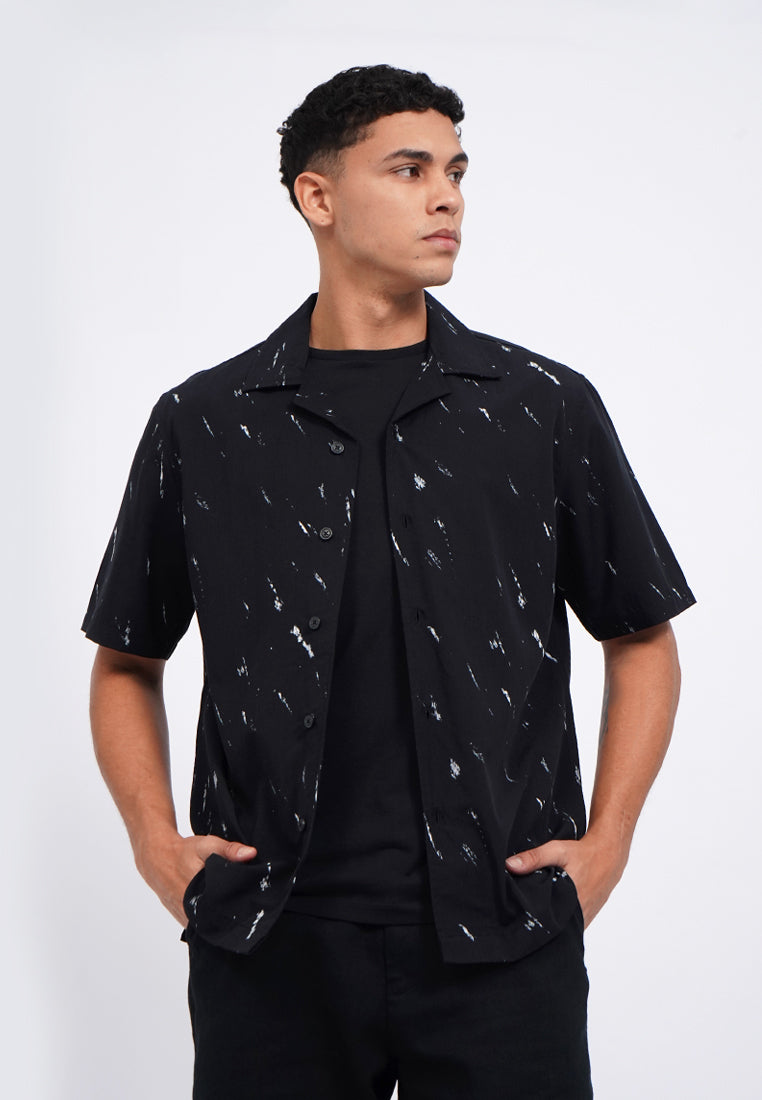 Printed Short Sleeve Resort Shirt
