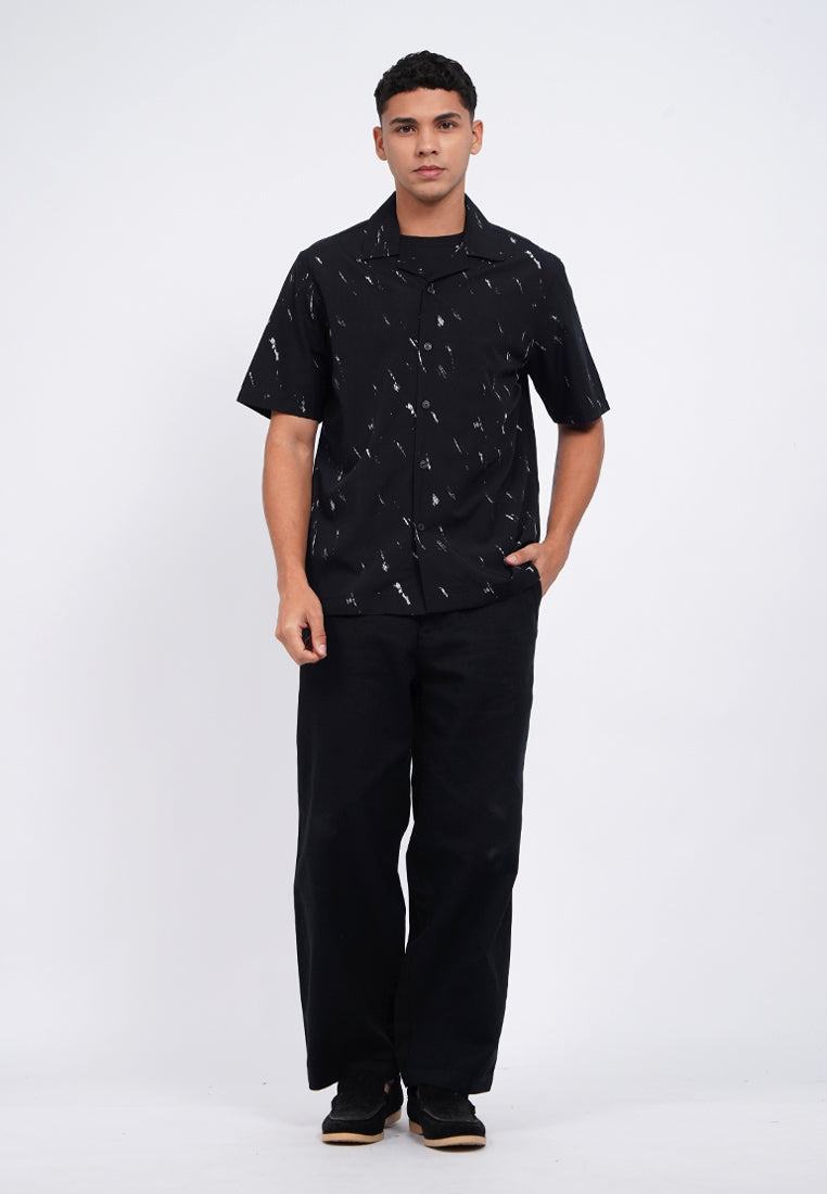 Printed Short Sleeve Resort Shirt