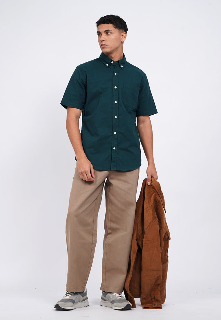 Short Sleeve Oxford Shirt