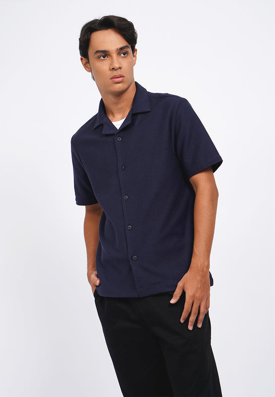 Short Sleeve Knit Resort Shirt