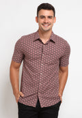 Printed short sleeves shirt
