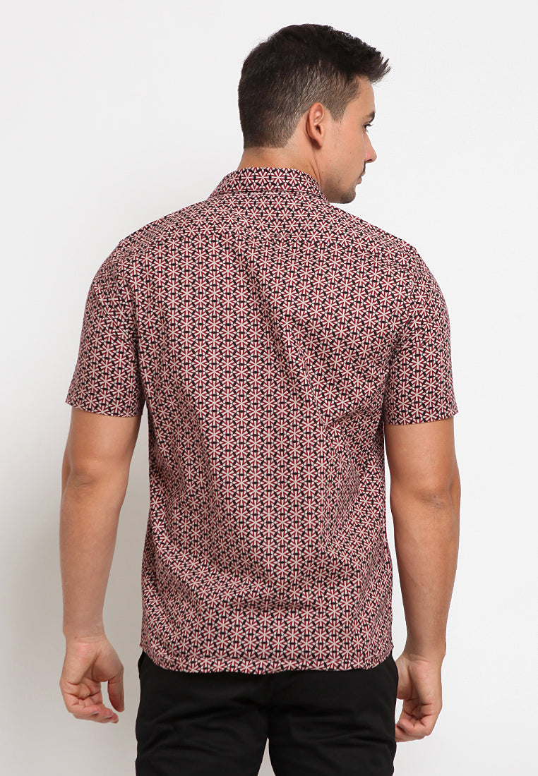 Printed short sleeves shirt