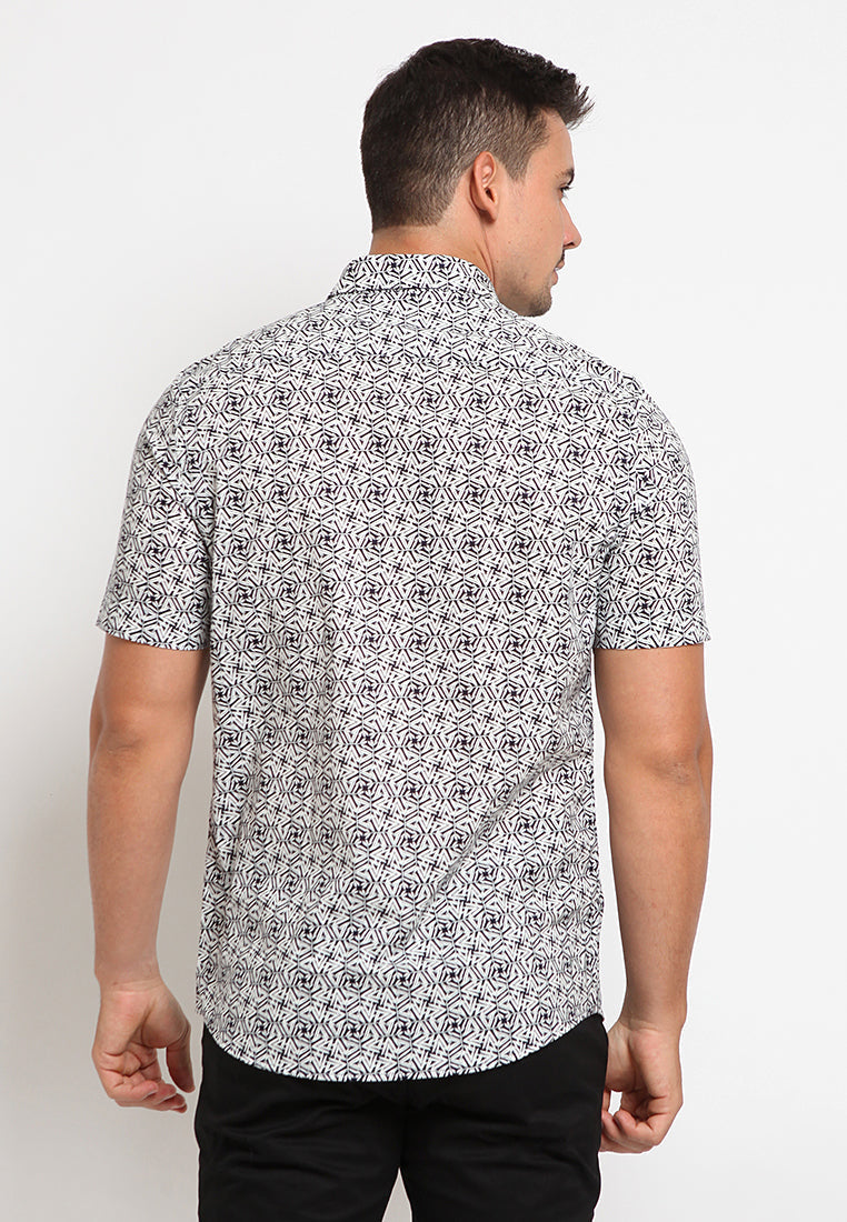 Printed short sleeves shirt