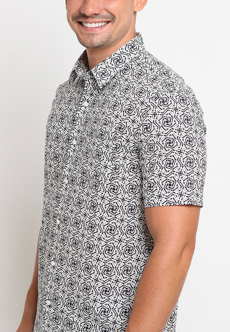 Printed short sleeves shirt