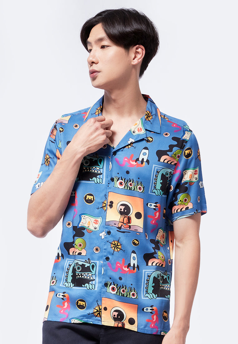 Executive x Mahendra Nazar Printed Shirt