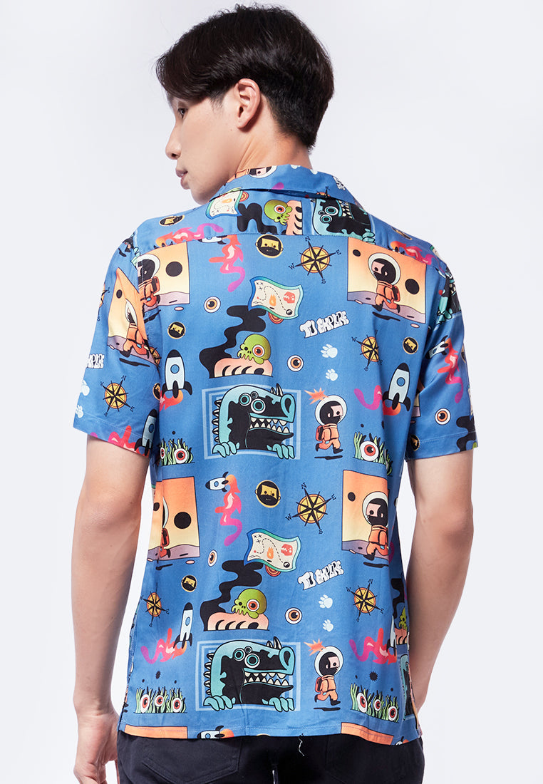 Executive x Mahendra Nazar Printed Shirt