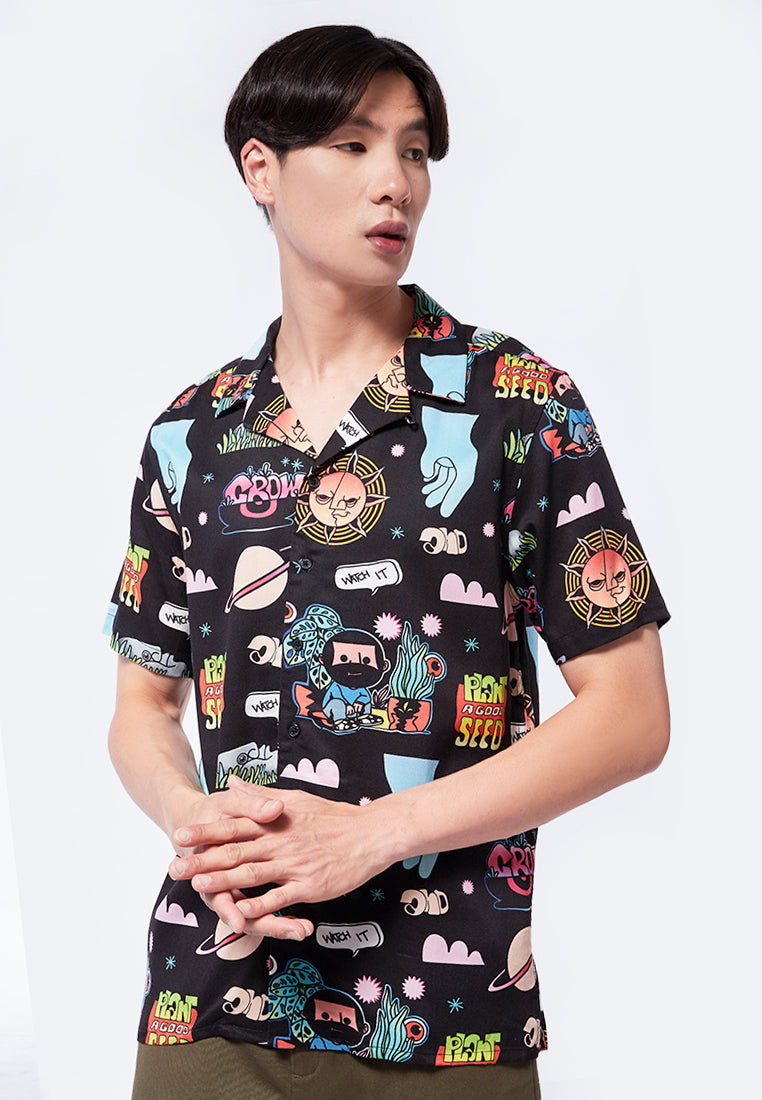 Executive x Mahendra Nazar Printed Shirt