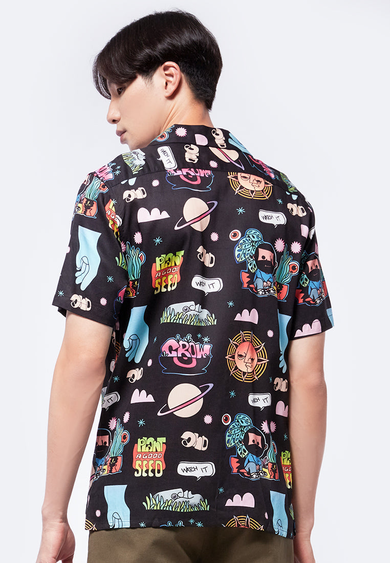 Executive x Mahendra Nazar Printed Shirt