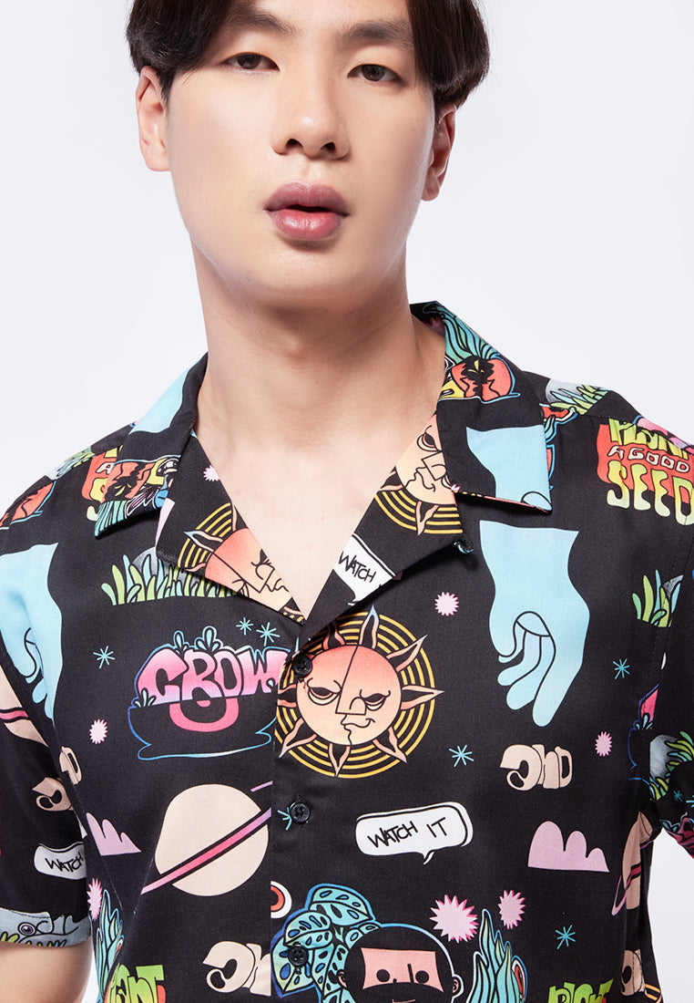 Executive x Mahendra Nazar Printed Shirt