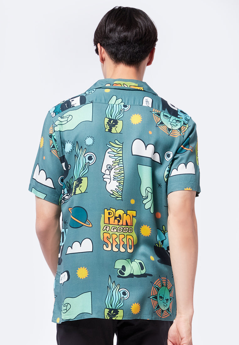 Executive x Mahendra Nazar Printed Shirt