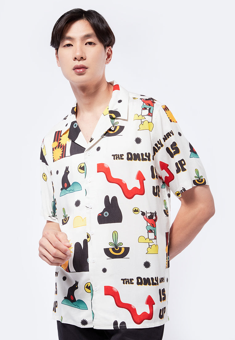 Executive x Mahendra Nazar Printed Shirt