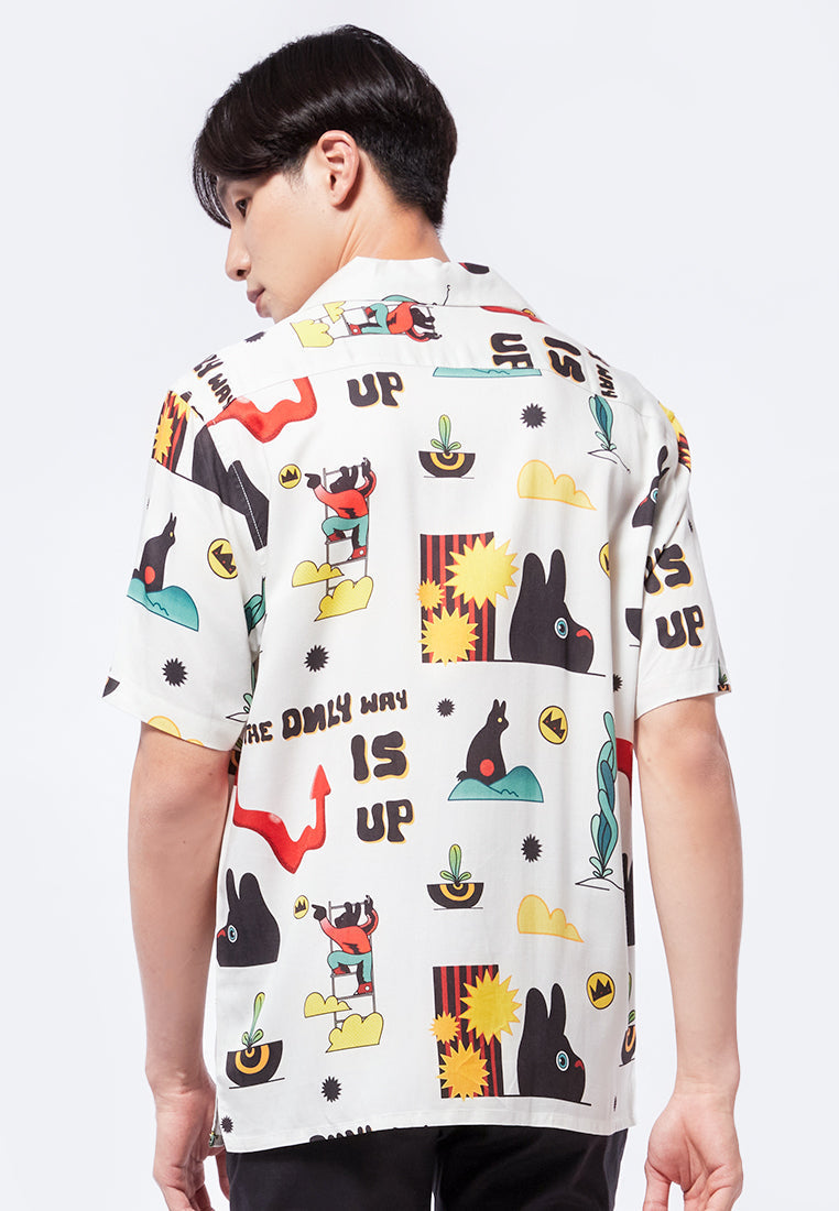 Executive x Mahendra Nazar Printed Shirt