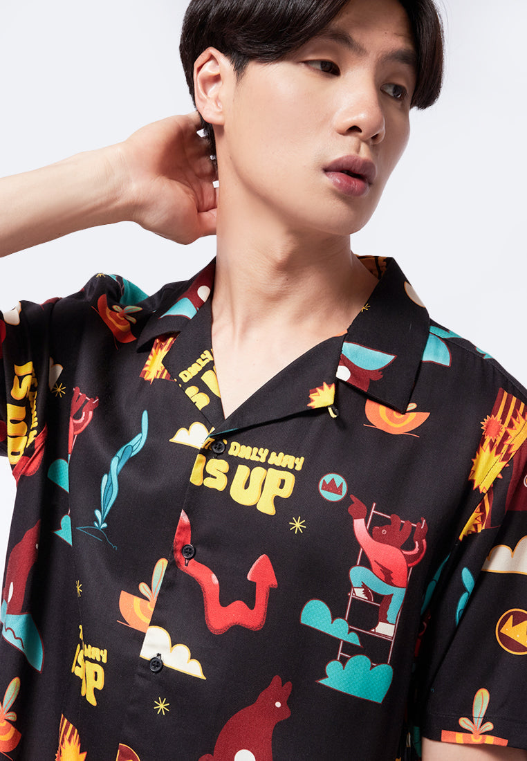 Executive x Mahendra Nazar Printed Shirt