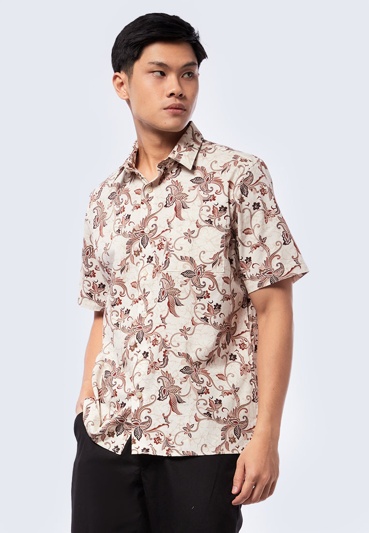 Short Sleeve Batik Shirt