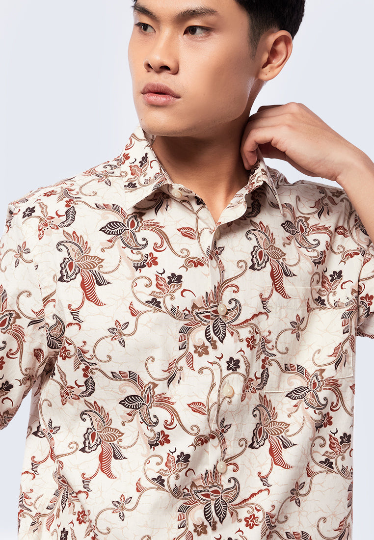 Short Sleeve Batik Shirt