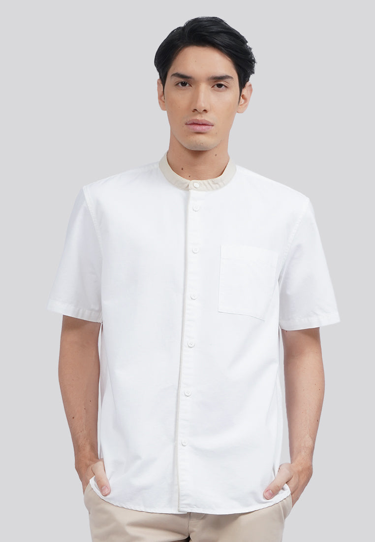 Regular Fit Short Sleeve Koko Shirt White