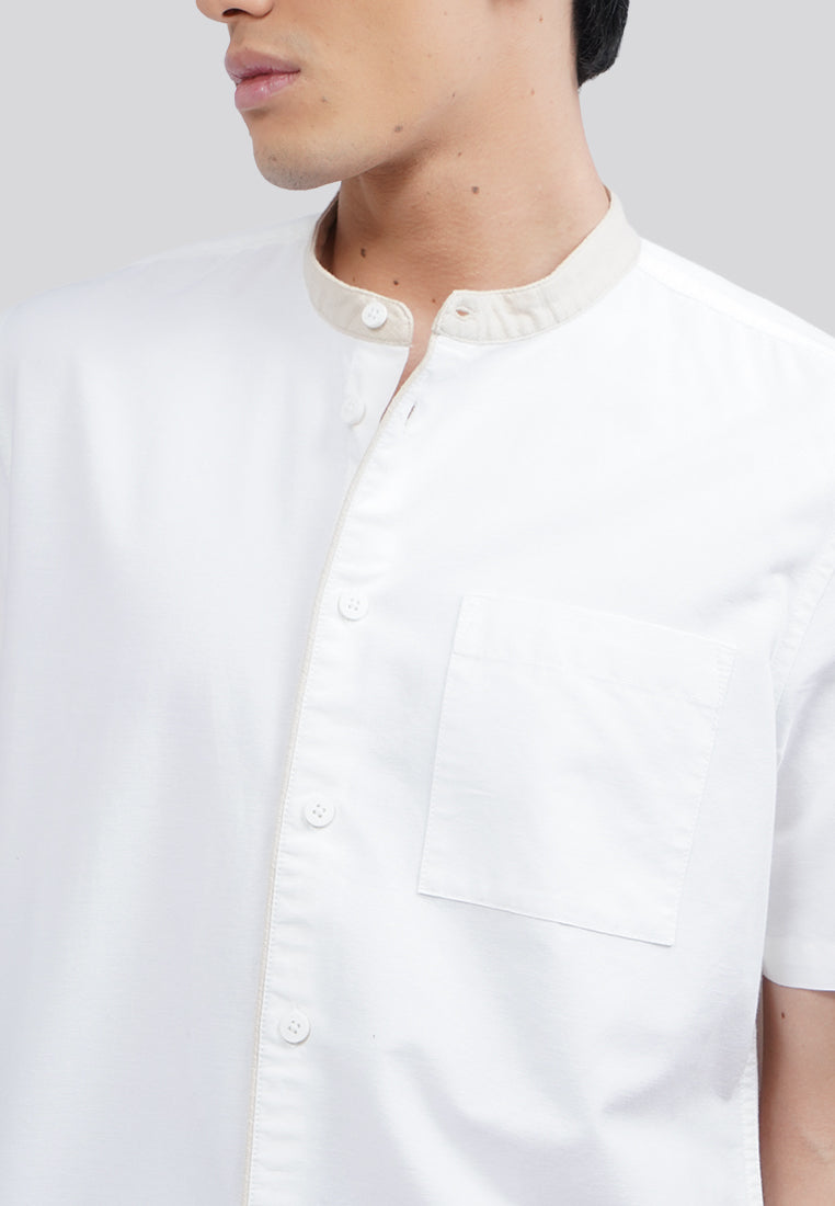 Regular Fit Short Sleeve Koko Shirt White
