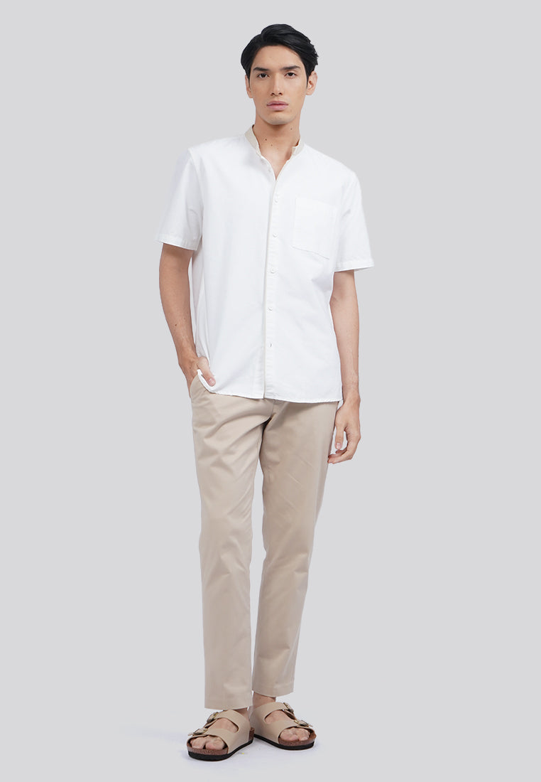 Regular Fit Short Sleeve Koko Shirt White