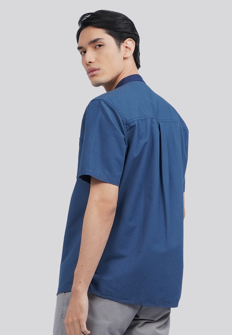 Regular Fit Short Sleeve Koko Shirt Blue