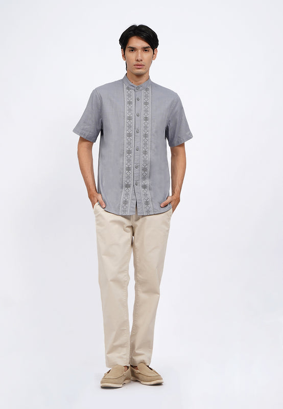 Embroidered Short Sleeve Koko Shirt