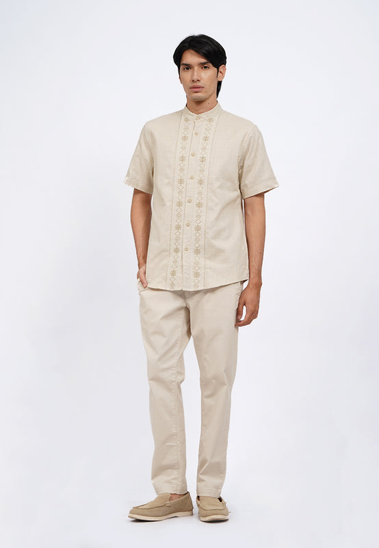 Embroidered Short Sleeve Koko Shirt