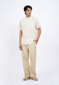 Linen Blend Short Sleeve Koko Shirt