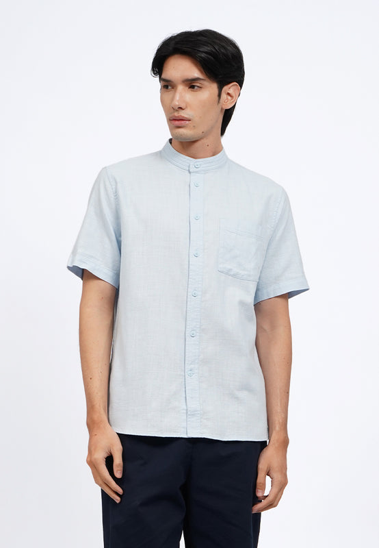Linen Blend Short Sleeve Koko Shirt