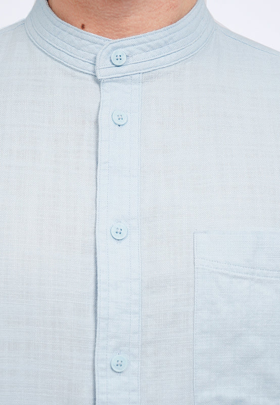 Linen Blend Short Sleeve Koko Shirt