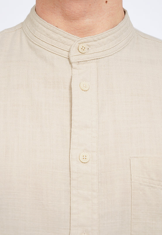 Linen Blend Short Sleeve Koko Shirt