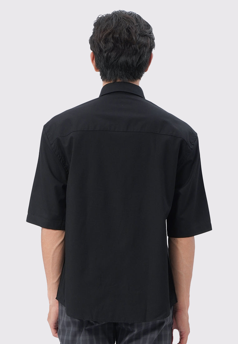 Relaxed Fit Short Sleeve Pocket Shirt