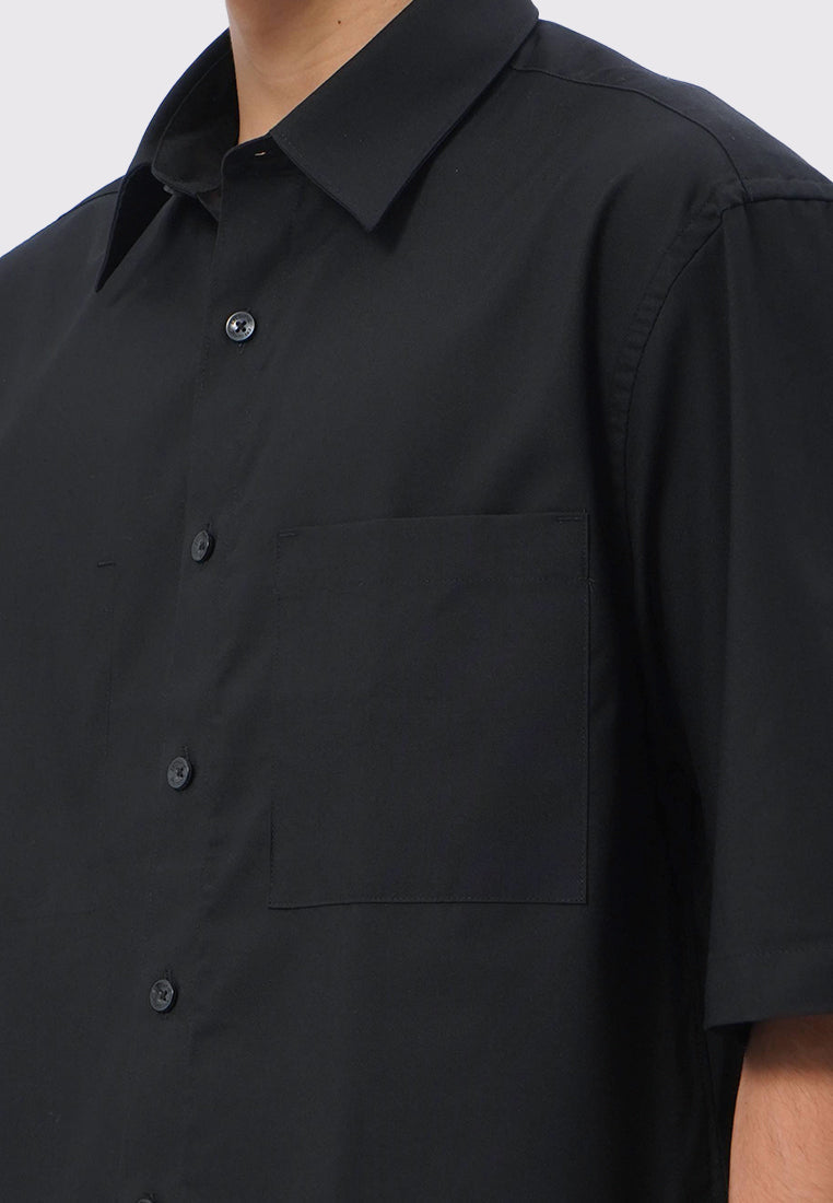 Relaxed Fit Short Sleeve Pocket Shirt