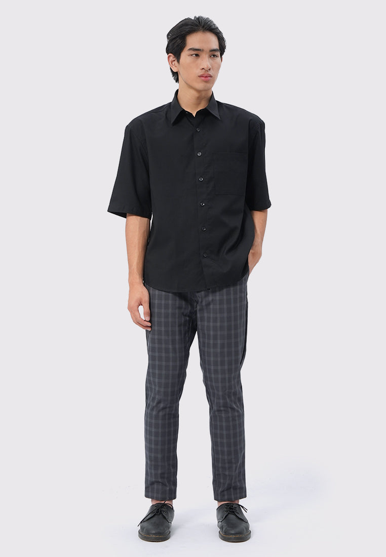 Relaxed Fit Short Sleeve Pocket Shirt